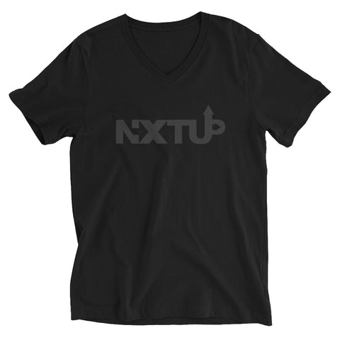 Image of Women's Black on Black V-Neck Tee